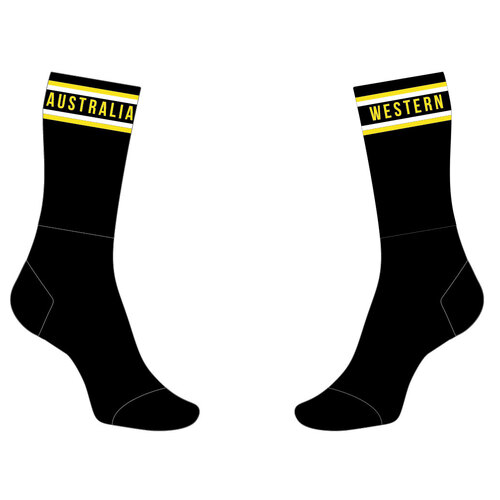 GWA Socks - Black (Orders Close Midnight May 20th)
