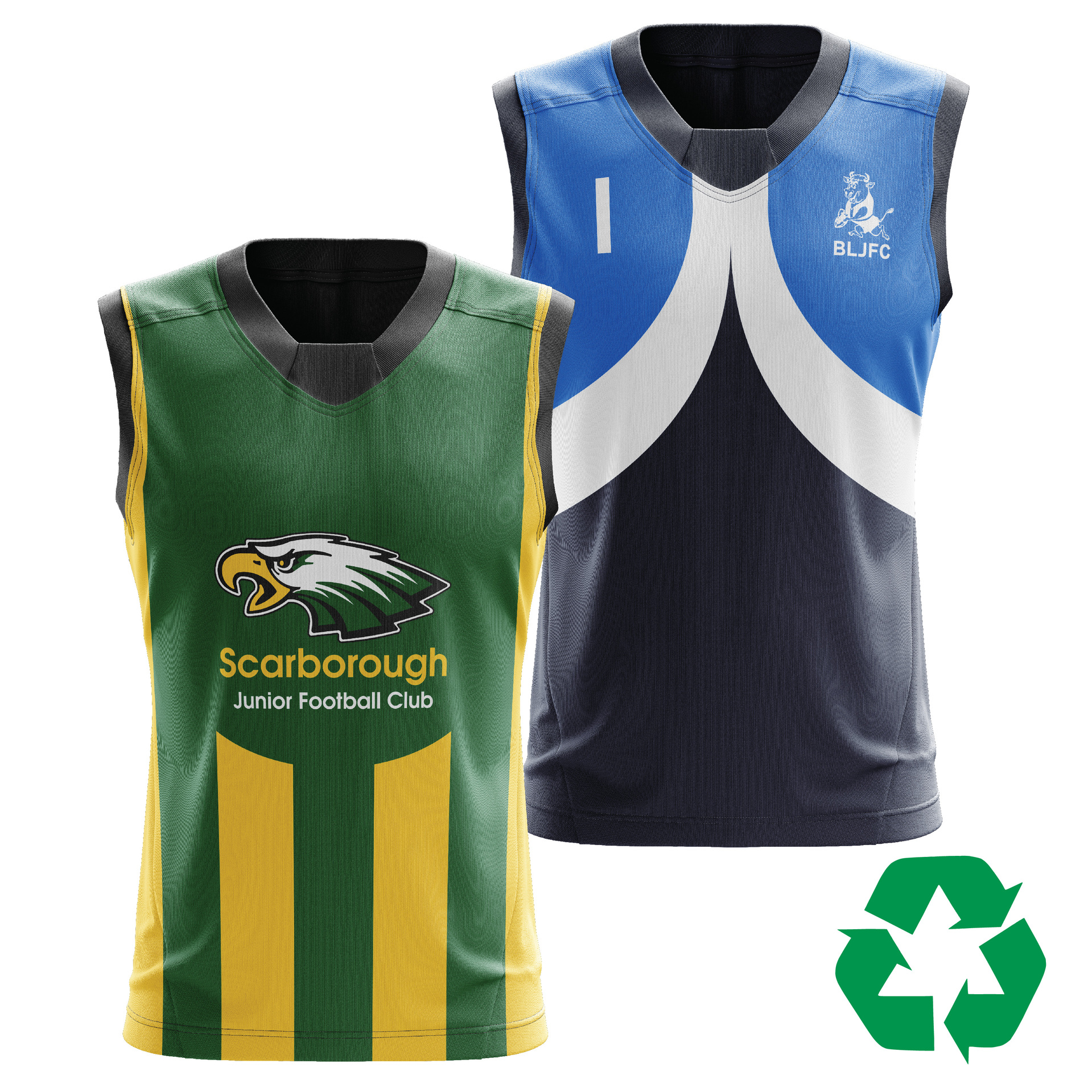 Sublimated Footy Jumper  Sublimated AFL Uniforms in Perth,WA
