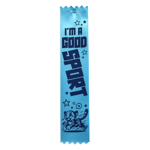 I'm a Good Sport Award Ribbon - Pack of 50 - With Pins Attached