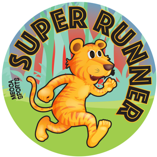 I'm a Super Runner Sticker - Pack of 60