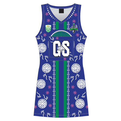 Warriors Netball Dress (Orders Close Midnight September 15th)