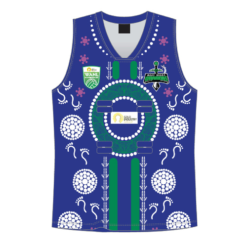 Warriors Mens Playing Singlet