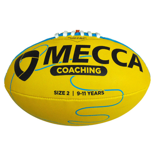 Mecca Synthetic Coaching Football - Size 2