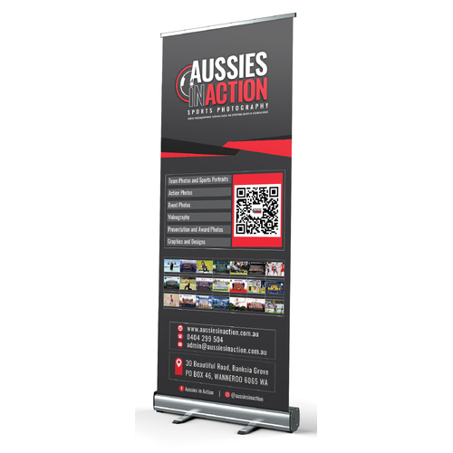 Luxury Triangle Pull Up Banner